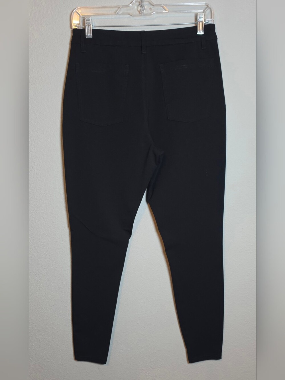 ​BYLT Basics Womens Everyday Pant Black Size M Stretch Athleisure Commuter Trave - Picture 5 of 11
